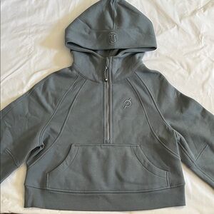Peloton Scuba oversized half-zip Hoodie Sweatshirt